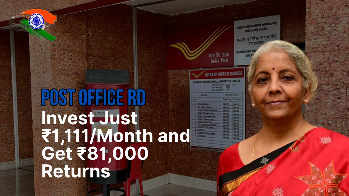 Post Office Recurring Deposit (RD)